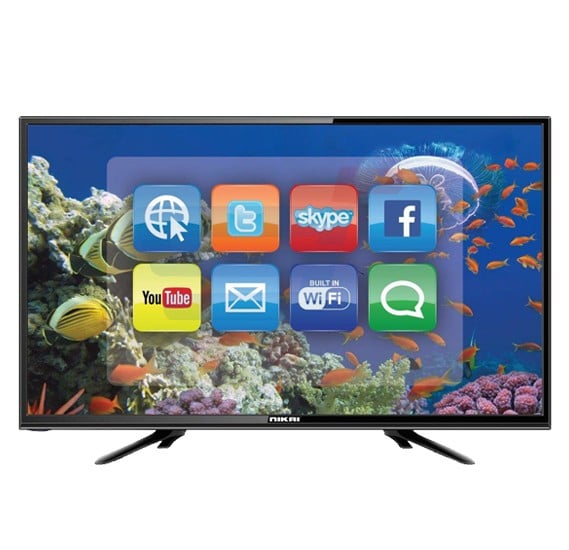 Nikai UHD65SLEDT 4K UHD LED Smart TV 65 Inches Android Black 